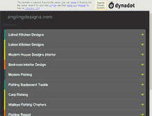 Tablet Screenshot of anglingdesigns.com